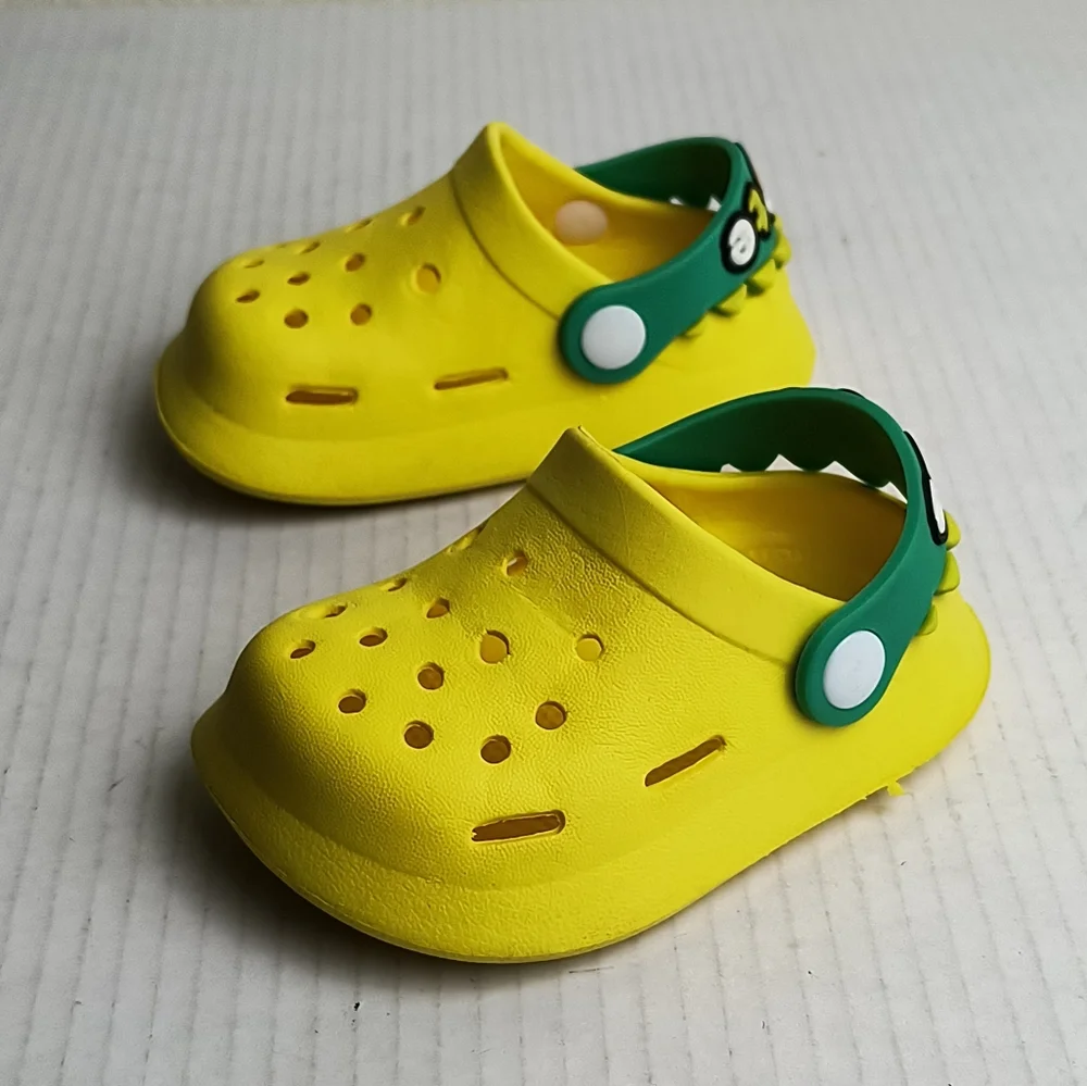 Baby Clog 1.5 Vibrant Yellow and Green